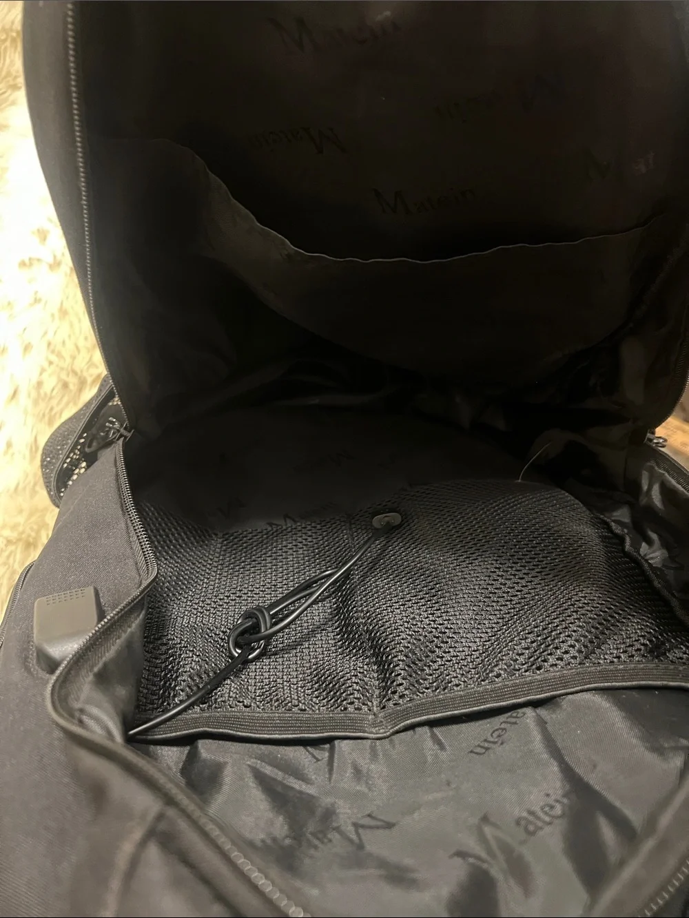 Matein Black Men's Backpack Travel & Everyday Commuter Bag